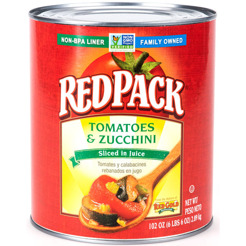 RedPack ZUCCHINI & TOMATOES SLICED IN JUICE