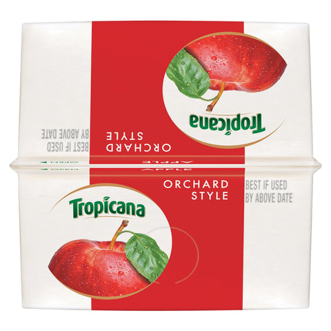 Tropicana JUICE APPLE SINGLE SERVE CARTON