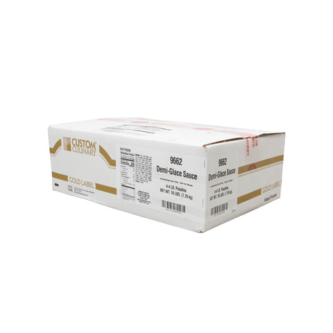Custom Culinary Gold Label Demi-Glace Sauce, 4 Pound -- 4 per case.