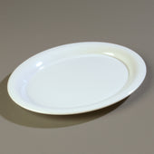 Carlisle PLATTER TRAY OVAL DURUS® MELAMINE WHITE 12X9