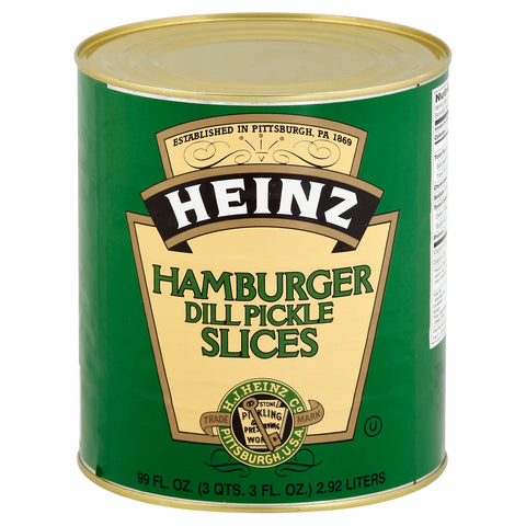 Heinz® HAMBURGER PICKLE SLICES 657600/78000980