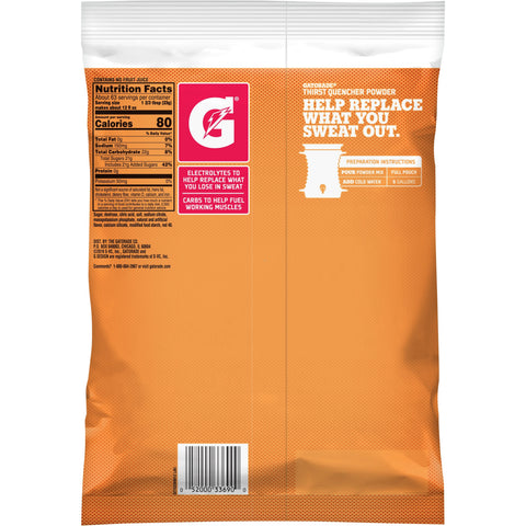 Gatorade Fruit Punch Original Powdered Drink Mix, 51 Ounce Packet -- 14 per case