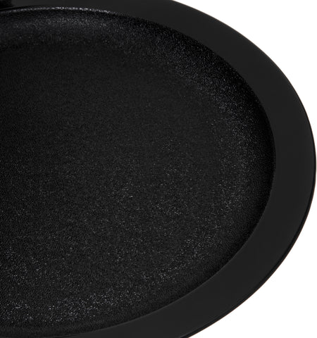 Carlisle PLATE POLYCARBONATE BLACK NARROW RIM 9