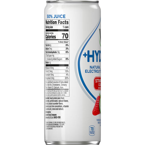 V8® DRINK STRAWBERRY CUCUMBER SUPERIOR HYDRATION CAN