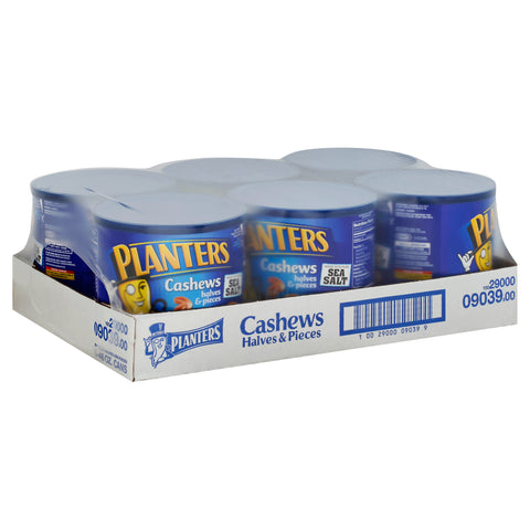 Planters CASHEW HALVES & PIECES SALTED