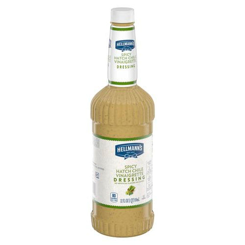 Hellmann's® DRESSING VINAIGRETTE SPICY HATCH CHILE SALAD BAR BOTTLE