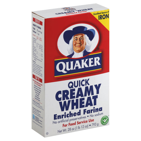 Quaker® CEREAL HOT CREAMY WHITE FARINA