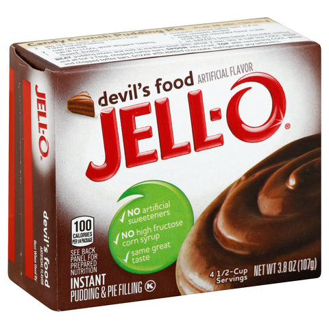 Jell-O PUDDING & PIE FILLING MIX DEVIL'S FOOD INSTANT