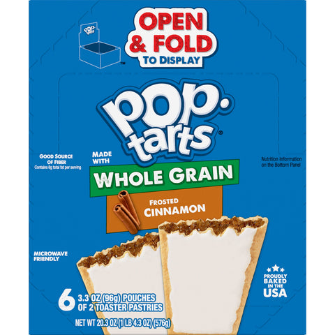 Pastry Pop-tarts® Made W/ Whole Grain Frosted Cinnamon