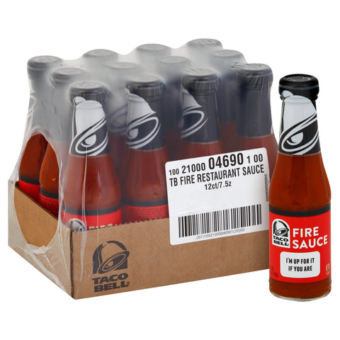 Taco Bell SAUCE TACO FIRE
