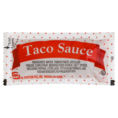 Portion Pac Taco Sauce, 9 Gram -- 200 Count