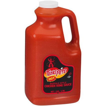 Texas Pete Hot Chicken Wing Sauce, 1 Gallon -- 4 Case