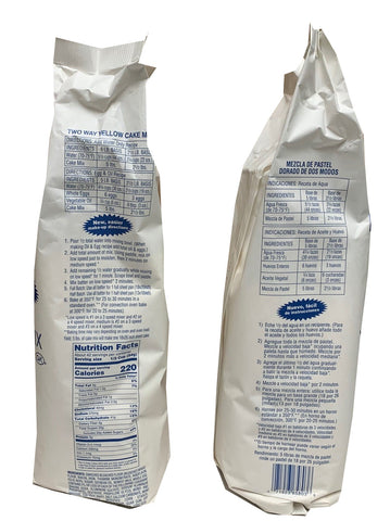 Cake Mix Chocolate White Yellow Assorted