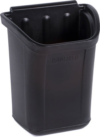 Carlisle 7.00 GAL BLACK TRASH BIN FOR BUSING CART
