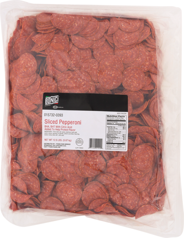 Pepperoni Sliced 45mm 14/oz 15732-0393