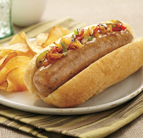 Hillshire Farms Brown and Serve Italian Sausage, 11 Pound.