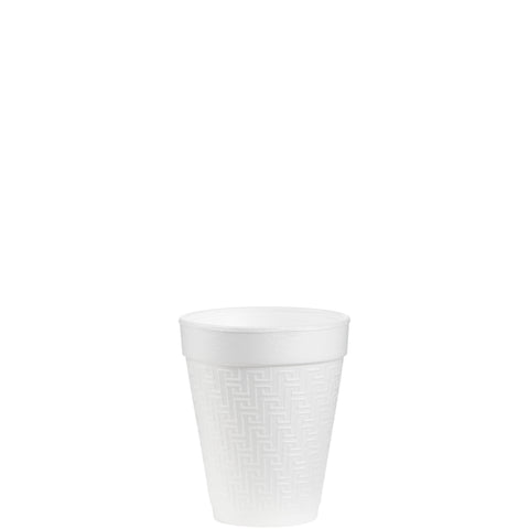 Dart Expanded Polystyrene White Small Insulated Foam J Cup, 10 Ounce -- 1000 per case