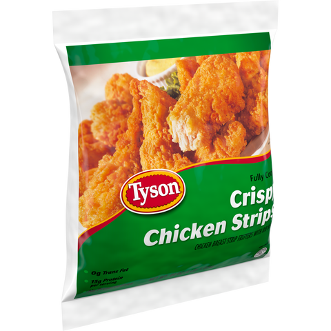 Chicken Breast Strips Crispy Homestyle Breaded, Fritter, Fc, Cash N' Carry Pack 4373-0928