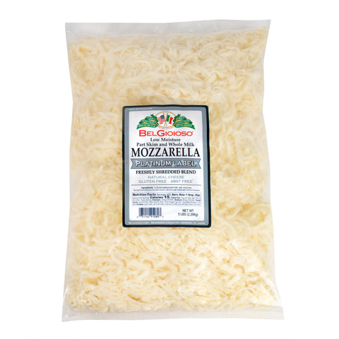 Belgioioso CHEESE MOZZARELLA WM/LM SHRED BLEND