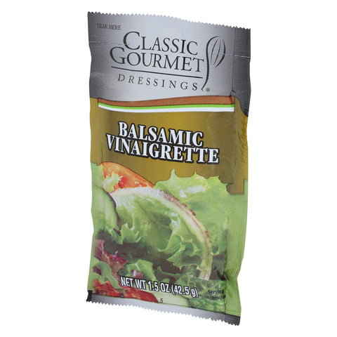 Classic Gourmet Select DRESSING VINAIGRETTE BALSAMIC SINGLE SERVE POUCH