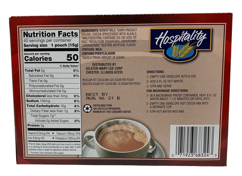 Hot Cocoa Mix Instant Sugar Free