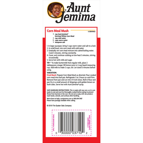 Aunt Jemima CORNMEAL WHITE