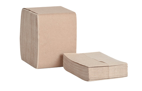 Tork Xpressnap Fit Natural 1 Ply Interfold Dispenser Paper Napkin, 6.5 x 8.39 inch - 240 per pack -- 36 Packs per case