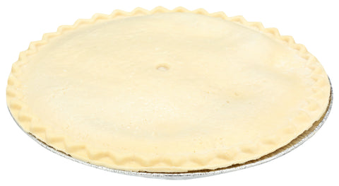 Sara Lee Chef Pierre Traditional Unbaked Red Raspberry Fruit Pie, 10 inch -- 6 per case.