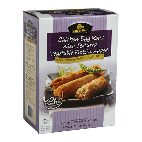 Golden Tiger® EGG ROLL CHICKEN 3 OZ