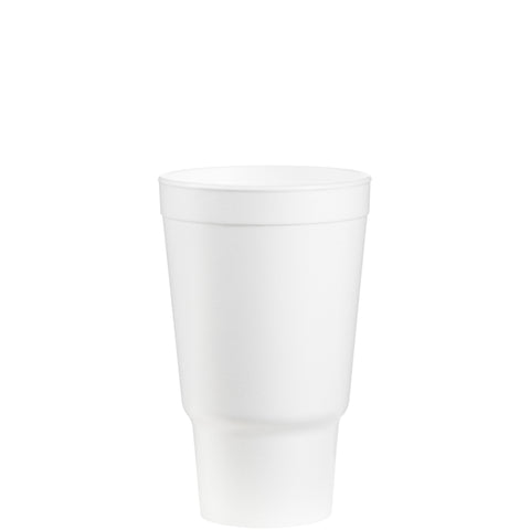 Cup Foam Large White 30 Oz