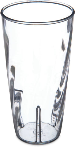 Tumbler Plastic Swirl Clear 22 Oz
