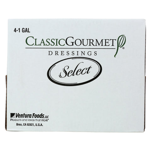 Ventura Foods Classic Gourmet Select Deluxe Thousand Island Salad Dressing, 4 Gallon.