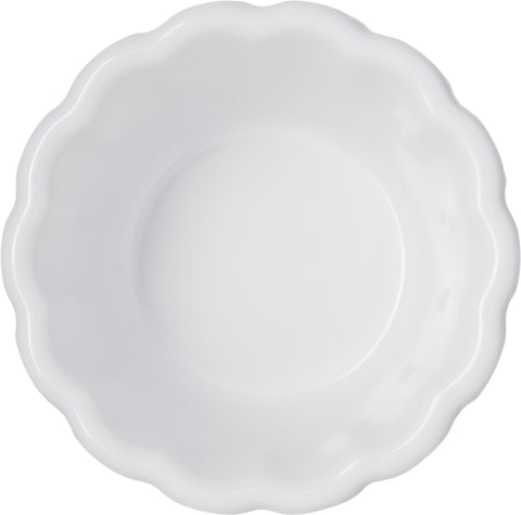 Carlisle RAMEKIN SCALLOPED MELAMINE WHITE 3 OZ