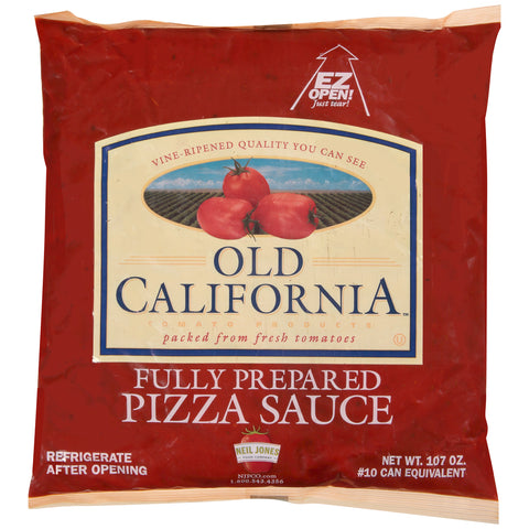 Old California ® Fully Prepared Pizza Sauce, 107 oz.