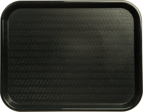 Tray Serving Cafe® Standard Black 14x18