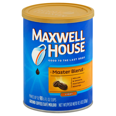 Maxwell House COFFEE GROUND MASTER BLEND CAN