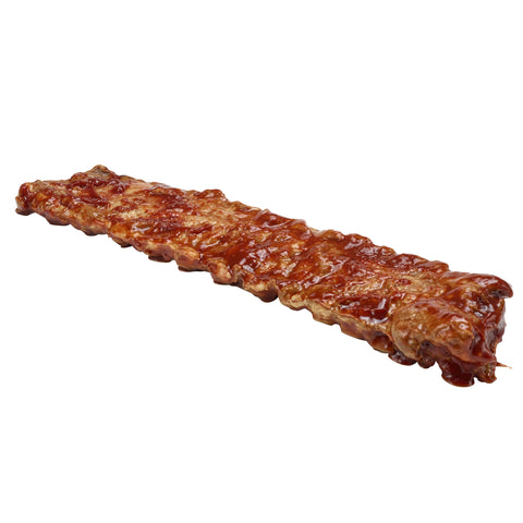 Saucy Blues® PORK BABY BACK RIB COOKED IN SAUCE 2.25#DN