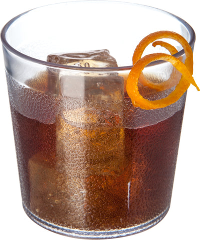 Carlisle TUMBLER STACKABLE™ OLD FASHION SAN PLASTIC CLEAR 9 OZ