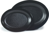Carlisle PLATTER OVAL POLYCARBONATE BLACK 12X9