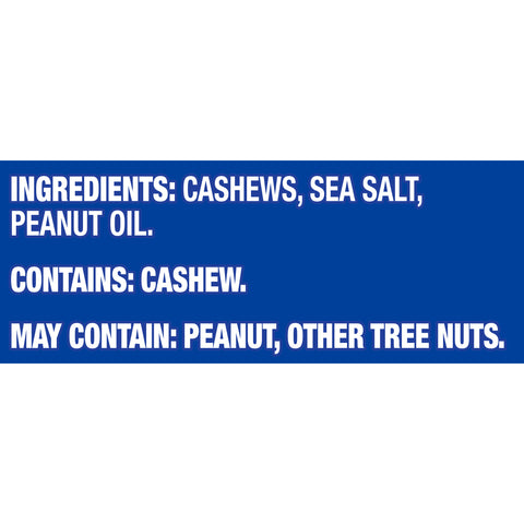 Planters CASHEW HALVES & PIECES SALTED