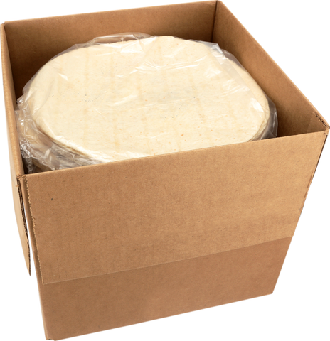 Tortilla Flour White Heat-pressed 12