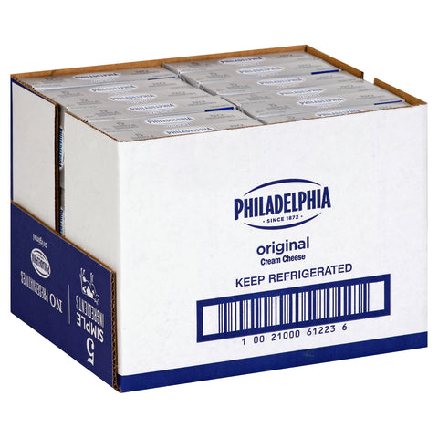 Kraft Philadelphia Original Cream Cheese - Rigid Box, 8 Ounce -- 36 per case.