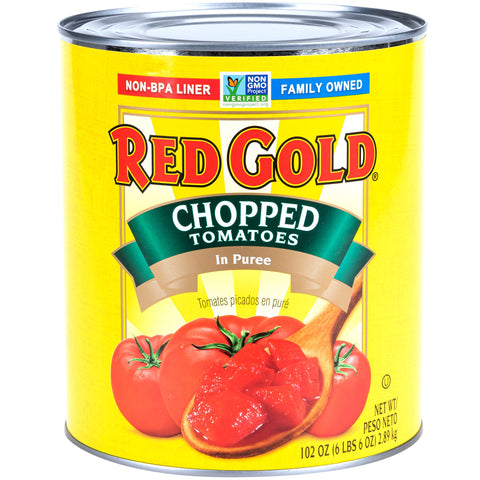 Red Gold TOMATO CHOPPED IN PUREE