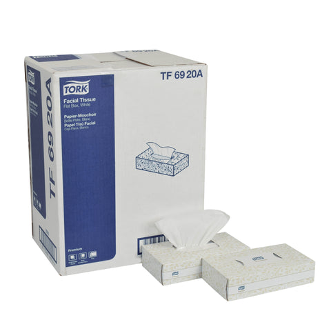 Tork Premium TISSUE FACIAL WHITE 2-PLY 8X8