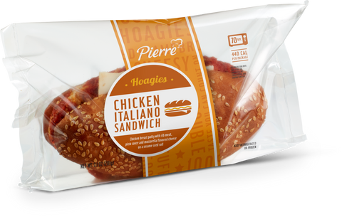 Advance Pierre Pizza Parlor Chicken Italiano Sandwich, 7.1 Ounce -- 12 per case.