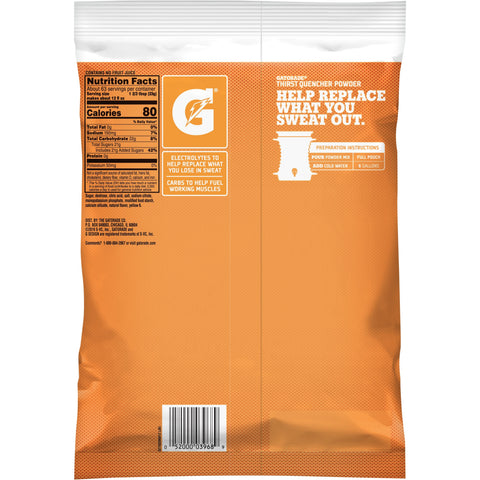 Gatorade DRINK MIX ORANGE POWDER POUCH