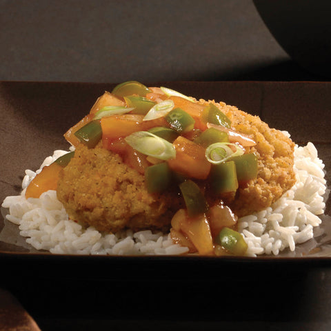 Advance Food Super Crispy Pork Loin Fritter, 4 Ounce -- 40 per case.