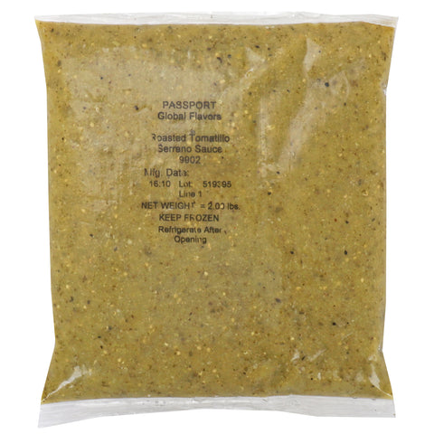 Passport Gluten Free Tomatillo Vegan Sauce, 2 Pound -- 8 per case
