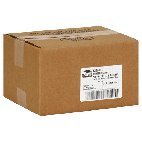 Heinz Single Serve Ranch Dressing, 12 Gram -- 200 per case