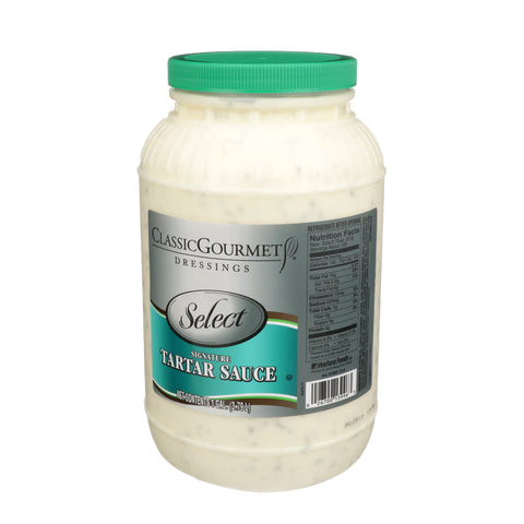 Ventura Foods Classic Gourmet Select Signature Tartar Sauce, 4 Gallon.